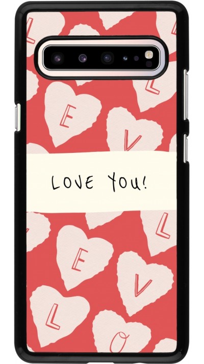 Coque Samsung Galaxy S10 5G - Valentine 2023 love you note