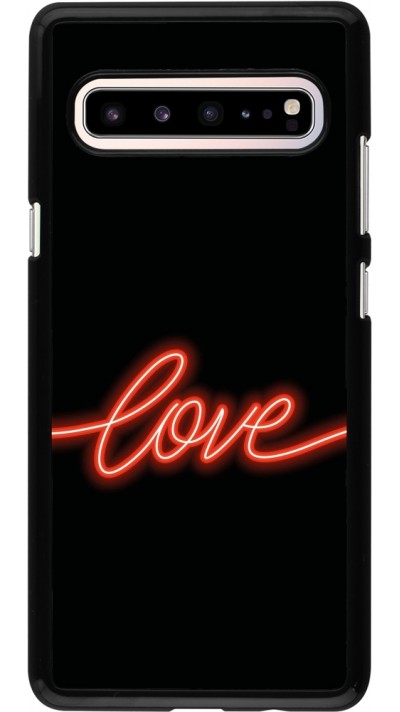 Coque Samsung Galaxy S10 5G - Valentine 2023 neon love