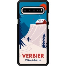 Samsung Galaxy S10 5G Case Hülle - Verbier Cabane Mont-Fort