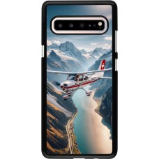Samsung Galaxy S10 5G Case Hülle - Schweizer Alpenflug