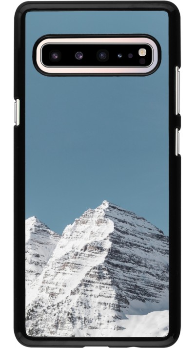 Coque Samsung Galaxy S10 5G - Winter 22 blue sky mountain