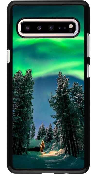 Coque Samsung Galaxy S10 5G - Winter 22 Northern Lights