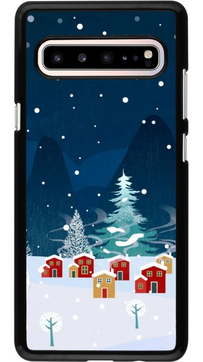 Coque Samsung Galaxy S10 5G - Winter 22 Small Town