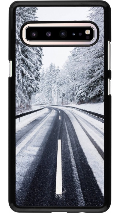 Coque Samsung Galaxy S10 5G - Winter 22 Snowy Road