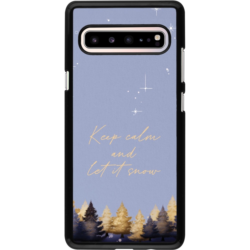 Coque Samsung Galaxy S10 5G - Winter 25 Winter illustration of trees