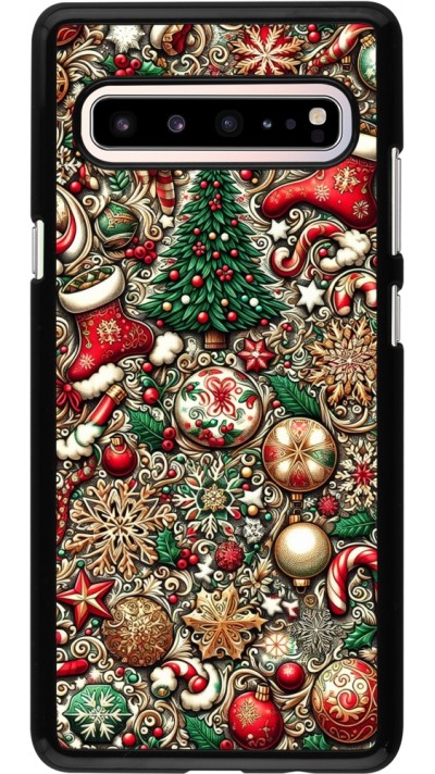 Coque Samsung Galaxy S10 5G - Noël 2023 micro pattern