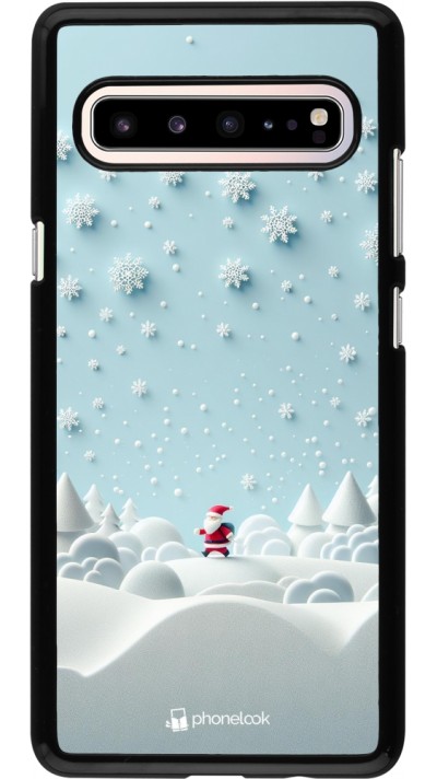 Coque Samsung Galaxy S10 5G - Noël 2023 Petit Père Flocon