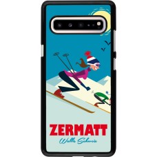 Coque Samsung Galaxy S10 5G - Zermatt Ski Downhill