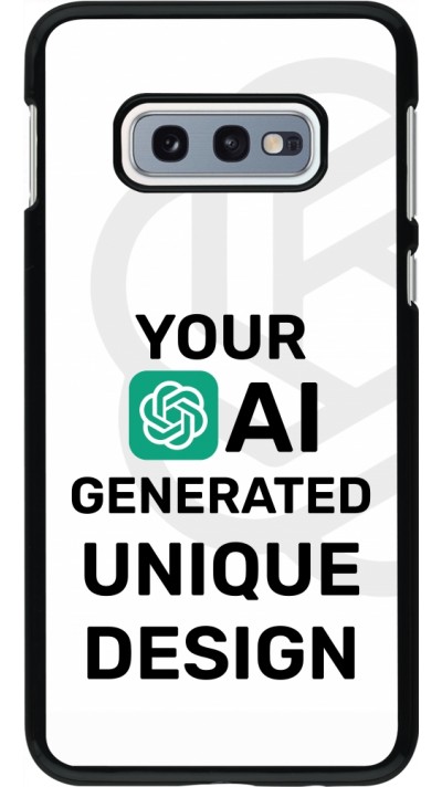 Coque Samsung Galaxy S10e - 100% unique générée par intelligence artificielle (AI) avec vos idées