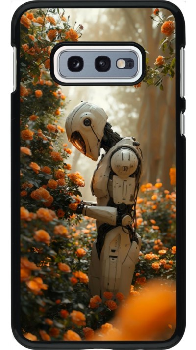 Samsung Galaxy S10e Case Hülle - Astronaut flowers 2025