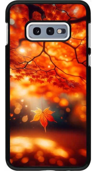 Samsung Galaxy S10e Case Hülle - Herbst Magisch Orange