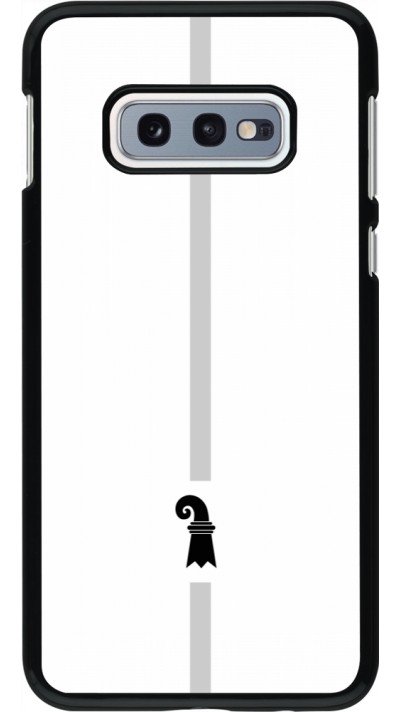 Samsung Galaxy S10e Case Hülle - Kanton BS weiss