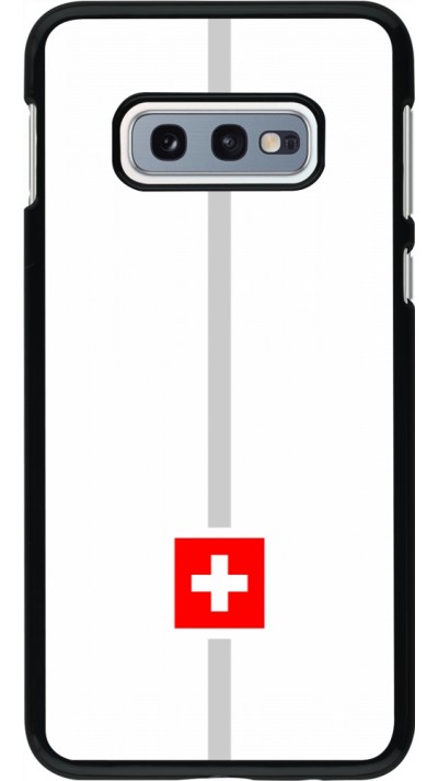 Samsung Galaxy S10e Case Hülle - Kanton CH weiss