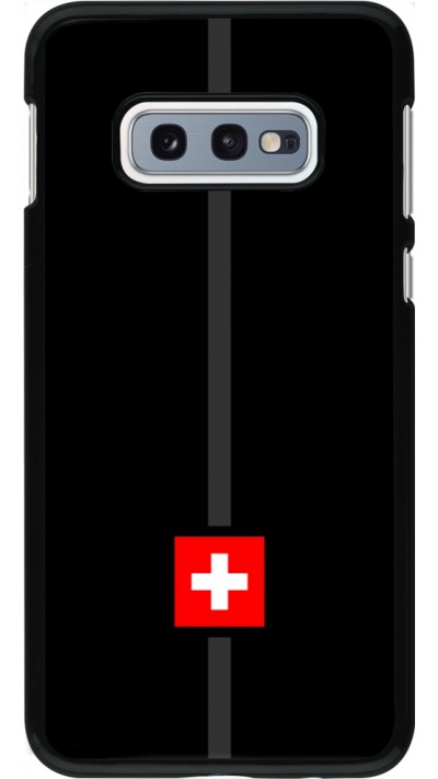 Samsung Galaxy S10e Case Hülle - Kanton CH schwarz
