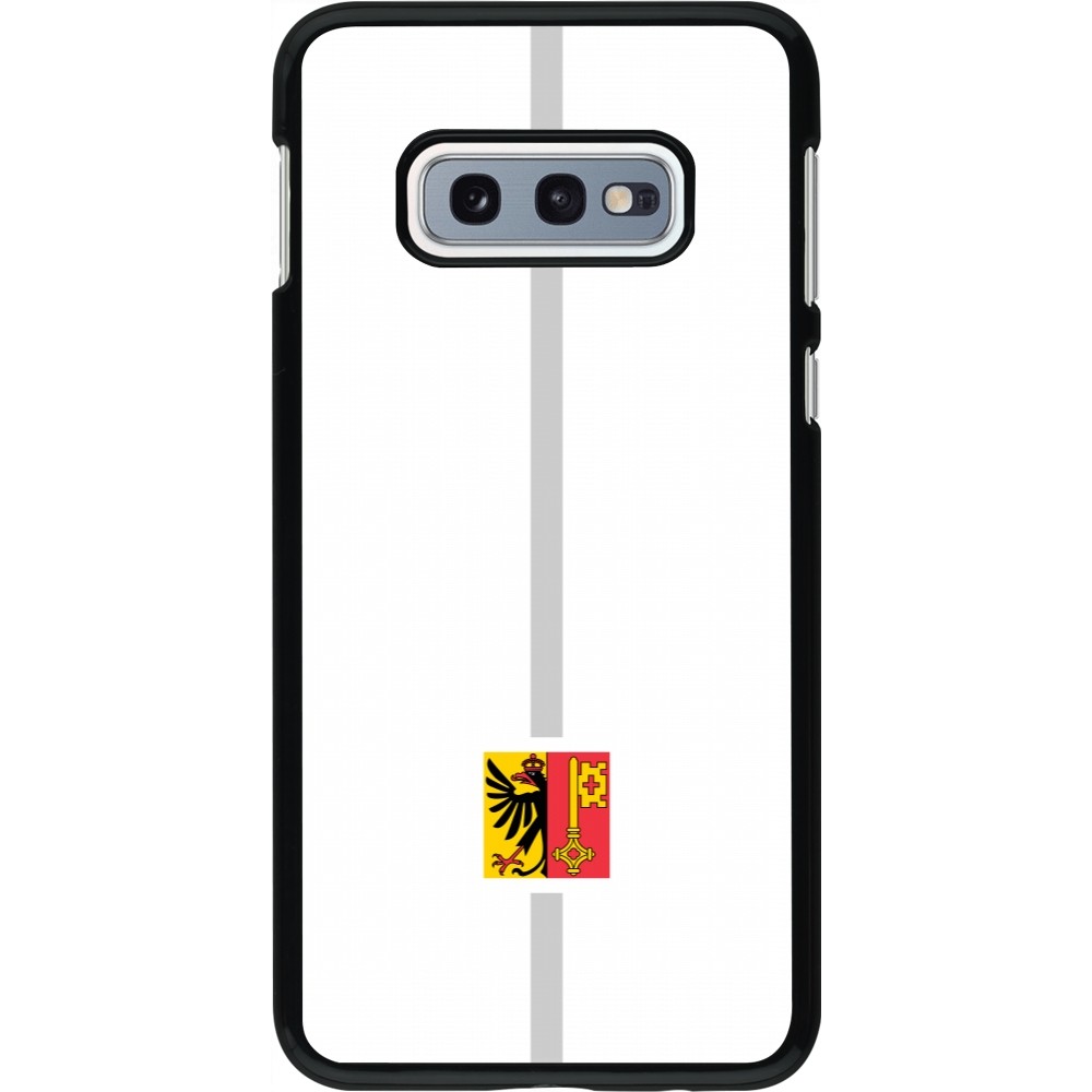 Coque Samsung Galaxy S10e - Canton GE blanc