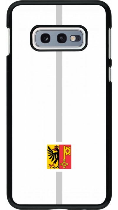 Samsung Galaxy S10e Case Hülle - Kanton GE weiss