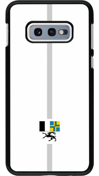 Samsung Galaxy S10e Case Hülle - Kanton GR weiss