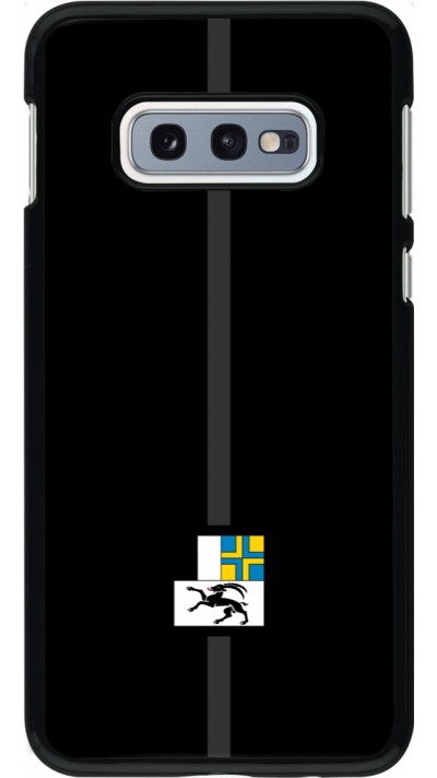 Samsung Galaxy S10e Case Hülle - Kanton GR schwarz