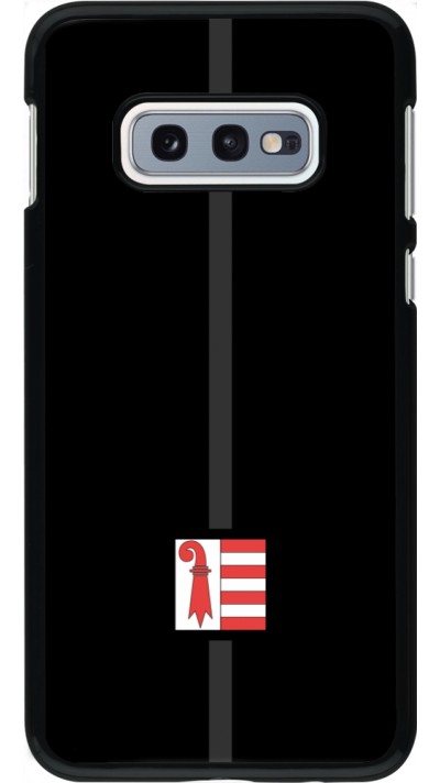 Samsung Galaxy S10e Case Hülle - Kanton JU schwarz