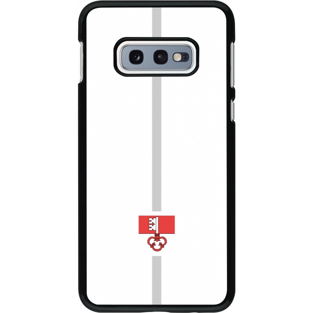 Samsung Galaxy S10e Case Hülle - Kanton OW weiss