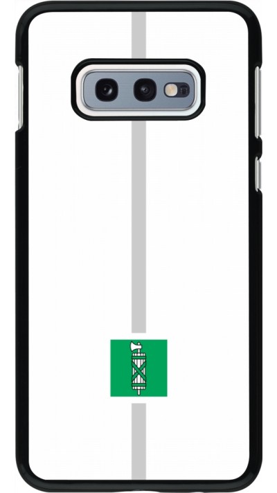 Samsung Galaxy S10e Case Hülle - Kanton SG weiss