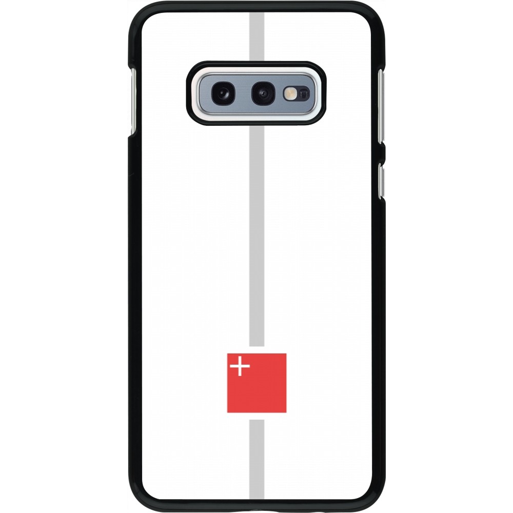 Samsung Galaxy S10e Case Hülle - Kanton SZ weiss
