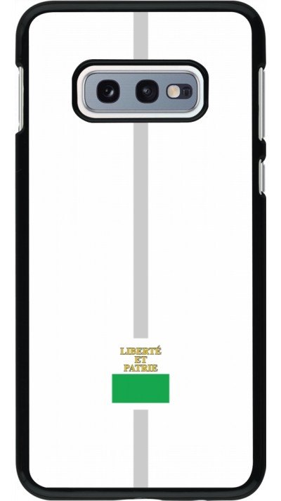 Samsung Galaxy S10e Case Hülle - Kanton VD weiss
