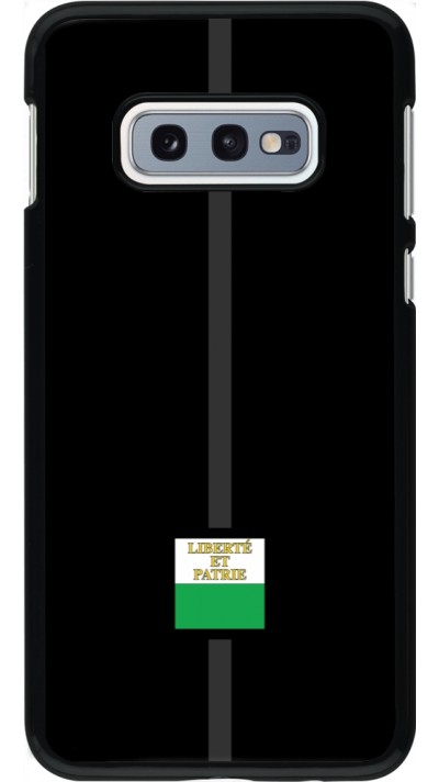 Samsung Galaxy S10e Case Hülle - Kanton VD schwarz