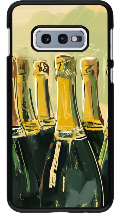 Samsung Galaxy S10e Case Hülle - Champagne Malerei