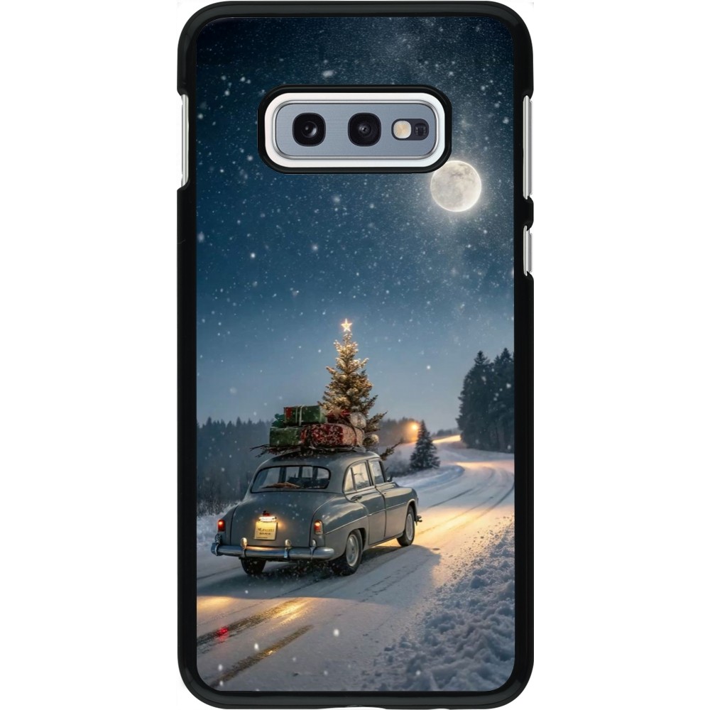 Coque Samsung Galaxy S10e - Christmas 25 Car with Tree Xmas