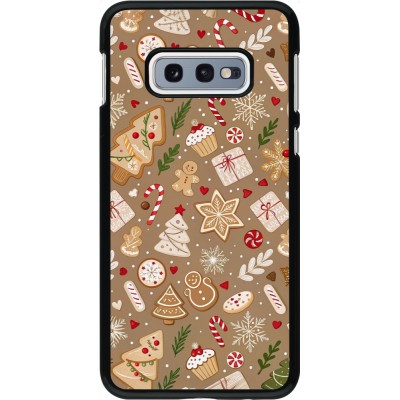Samsung Galaxy S10e Case Hülle - Christmas 25 Pattern Ginger Cookie