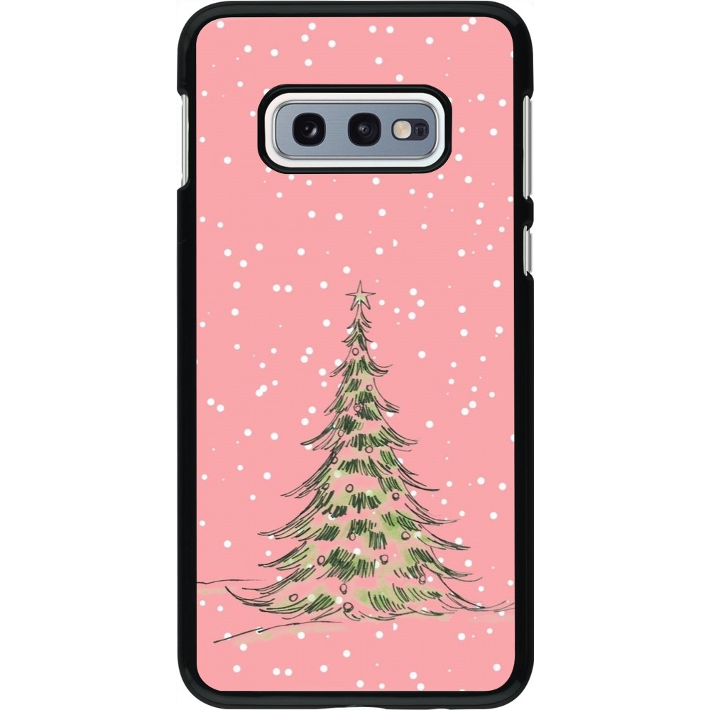 Coque Samsung Galaxy S10e - Christmas 25 Pink Tree