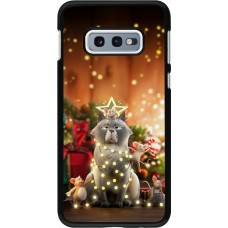 Samsung Galaxy S10e Case Hülle - Christmas 25 Xmas Cat