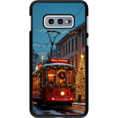 Coque Samsung Galaxy S10e - Christmas 25 Xmas Train