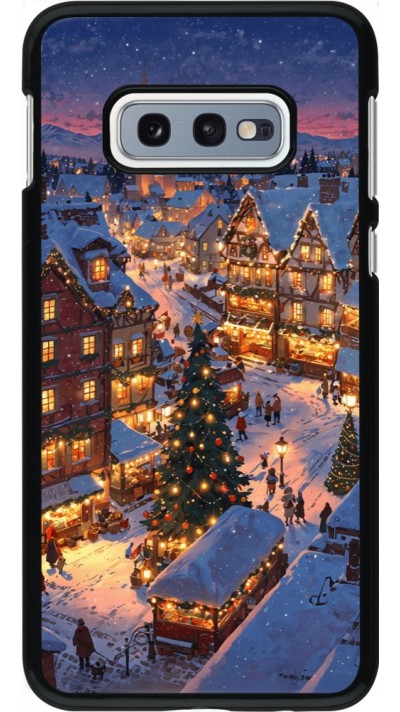 Coque Samsung Galaxy S10e - Christmas 25 Xmas Village