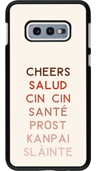 Samsung Galaxy S10e Case Hülle - Cocktail Cheers Salud