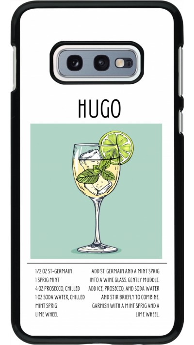 Samsung Galaxy S10e Case Hülle - Cocktail Rezept Hugo