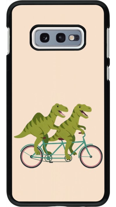 Coque Samsung Galaxy S10e - Dinosaurs on bikes 2026
