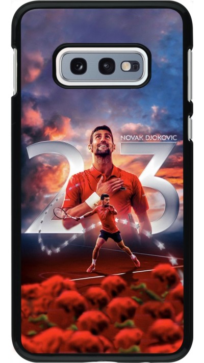 Samsung Galaxy S10e Case Hülle - Djokovic 23 Grand Slam