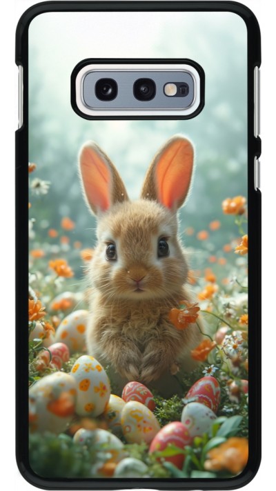 Samsung Galaxy S10e Case Hülle - Easter 2026 Rabbit in the garden