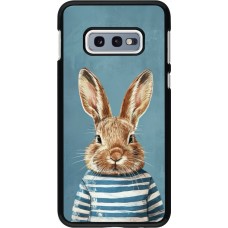 Samsung Galaxy S10e Case Hülle - Easter 2026 Rabbit navy