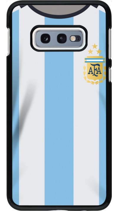 Coque Samsung Galaxy S10e - Maillot de football Argentine 2022 personnalisable