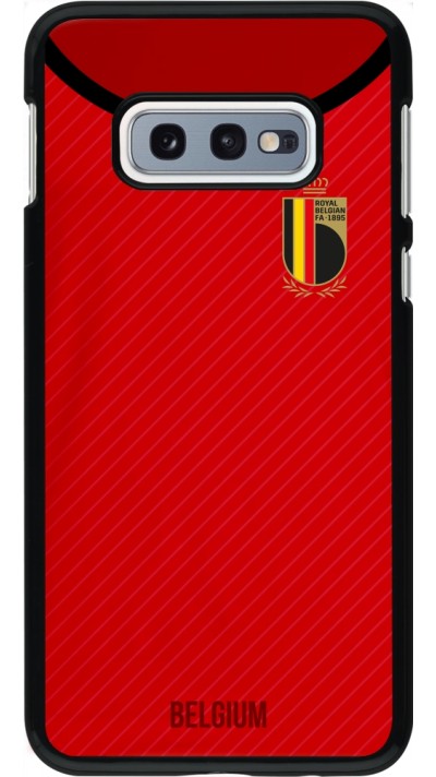 Coque Samsung Galaxy S10e - Maillot de football Belgique 2022 personnalisable
