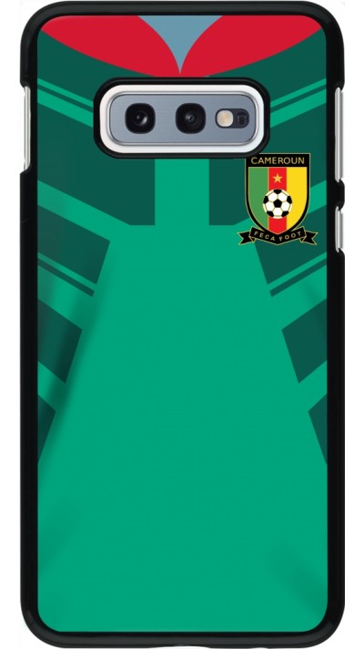 Coque Samsung Galaxy S10e - Maillot de football Cameroun 2022 personnalisable
