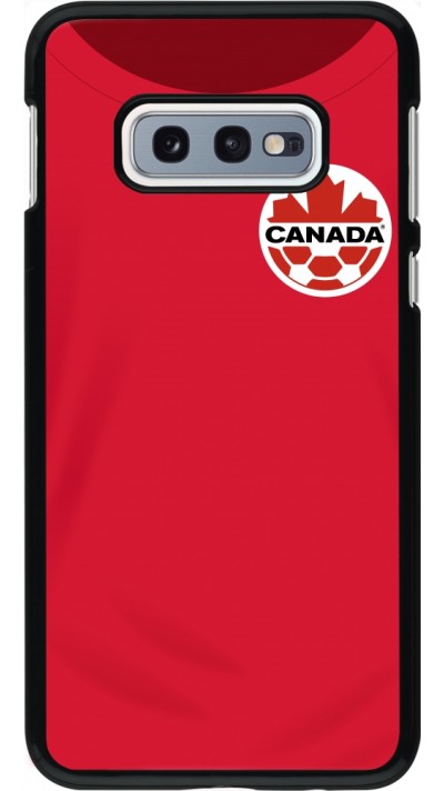 Samsung Galaxy S10e Case Hülle - Kanada 2022 personalisierbares Fussballtrikot