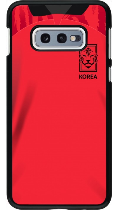 Coque Samsung Galaxy S10e - Maillot de football Corée du Sud 2022 personnalisable