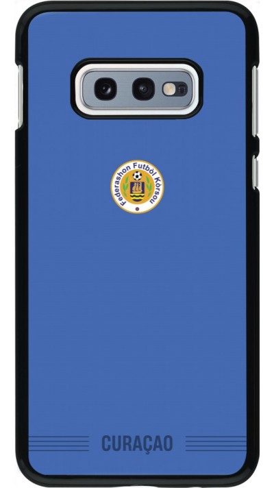 Coque Samsung Galaxy S10e - Maillot de football Curaçao 2026 personnalisable