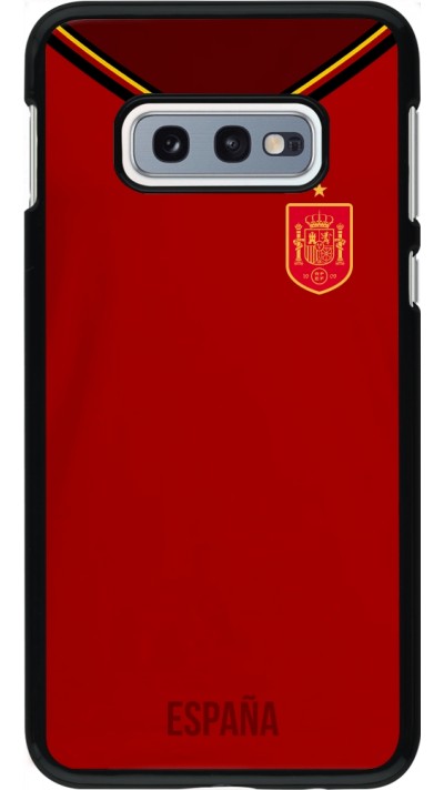 Coque Samsung Galaxy S10e - Maillot de football Espagne 2022 personnalisable