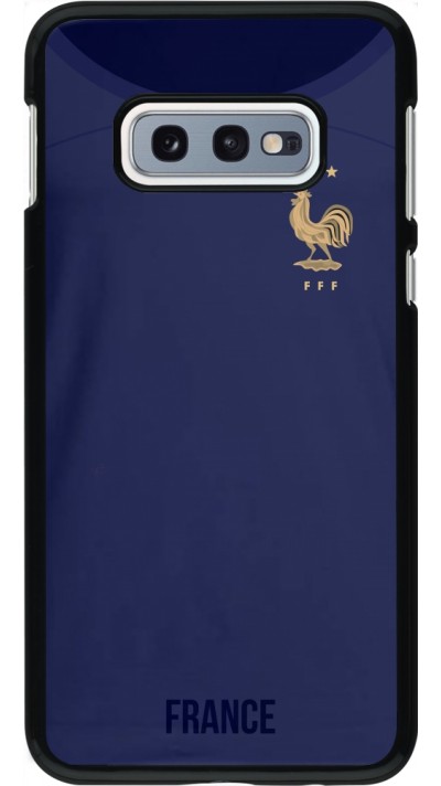 Coque Samsung Galaxy S10e - Maillot de football France 2022 personnalisable