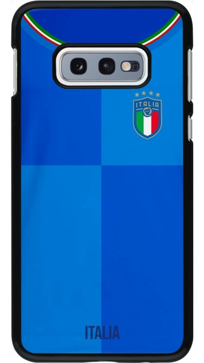 Coque Samsung Galaxy S10e - Maillot de football Italie 2022 personnalisable